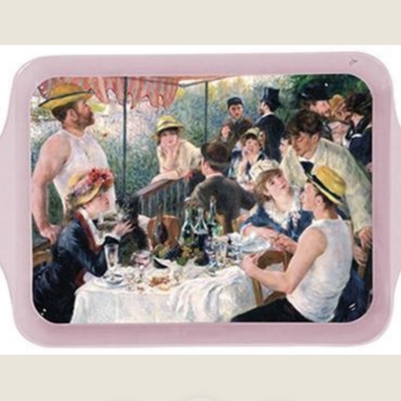 French Renoir Mini Metal Trays Gift Set NEW - Picture 3 of 4
